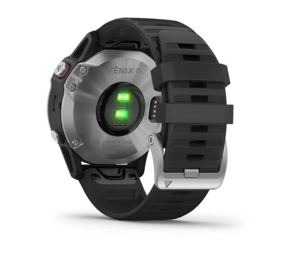 Garmin Fenix 6 srebrno - czarny - 513419 - zdjęcie 4